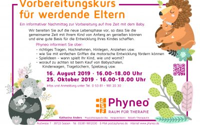 Vorbereitungskurs für werdende Eltern am 25.10.2019