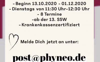 Fit durch die Schwangerschaft – Jetzt anmelden